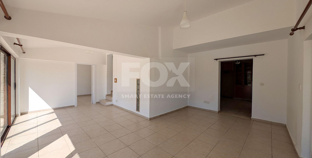 Three Bedroom Detached House plus with Pool and Large Plot for Sale in Koloni ,  Geroskipou , in Paphos