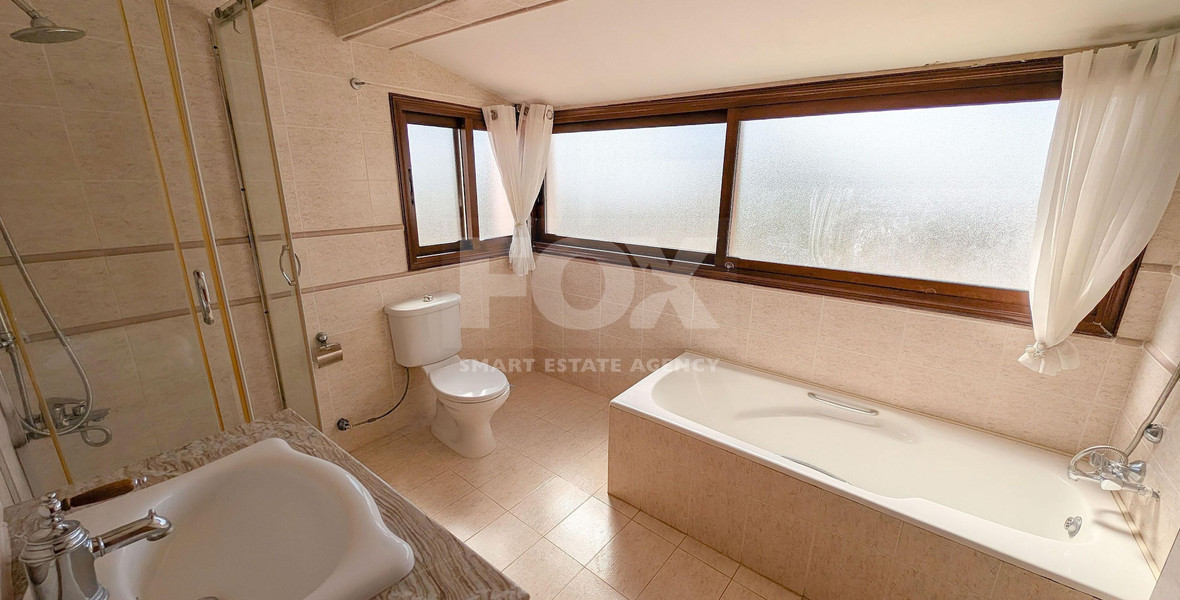 Three Bedroom Detached House plus with Pool and Large Plot for Sale in Koloni ,  Geroskipou , in Paphos