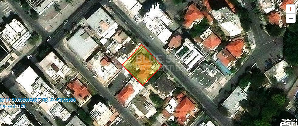 Sale: Prime Commercial Development Opportunity in Central Limassol with ready plans and licenses for commercial building.