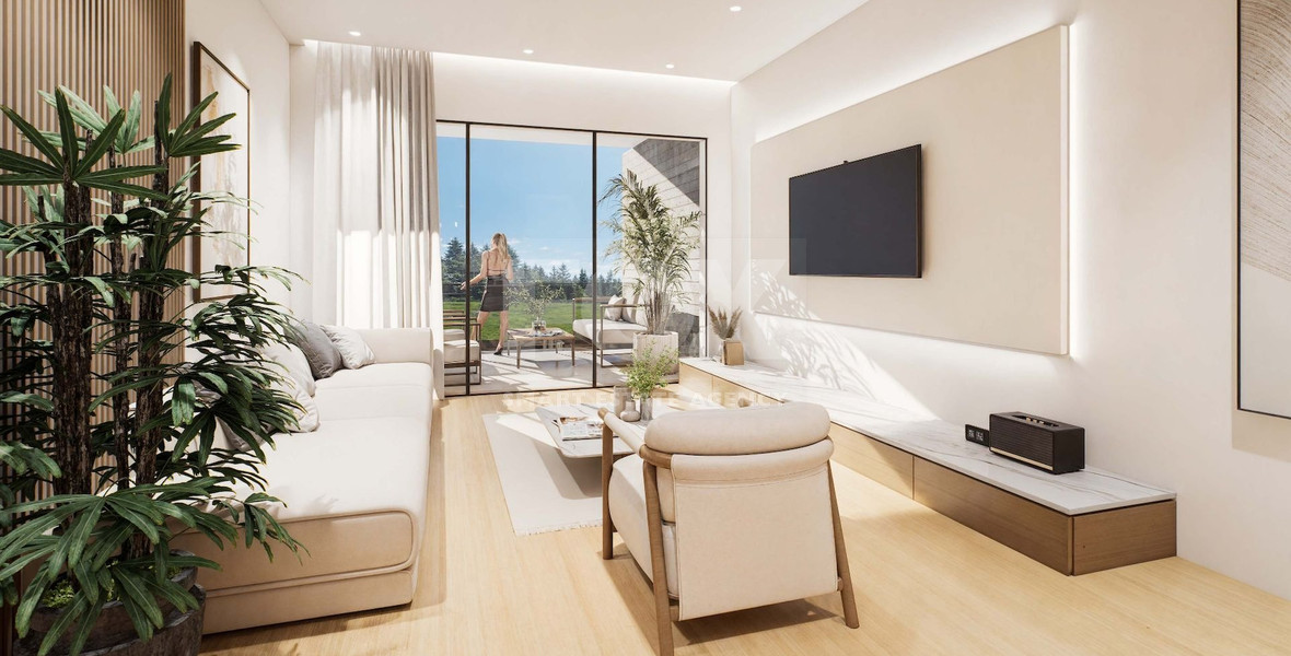 For sale three Bedroom Apartment for Sale in Kissonerga, Paphos  |  Modern Gated Development