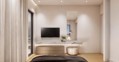 For sale three Bedroom Apartment for Sale in Kissonerga, Paphos  |  Modern Gated Development
