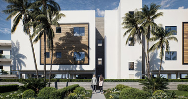 For sale three Bedroom Apartment for Sale in Kissonerga, Paphos  |  Modern Gated Development