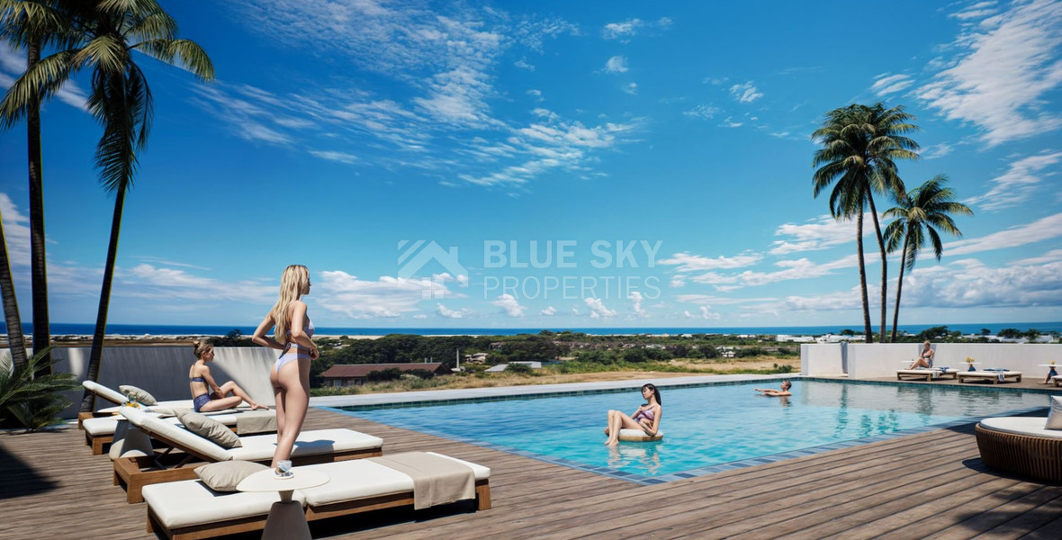 For sale three Bedroom Apartment for Sale in Kissonerga, Paphos  |  Modern Gated Development