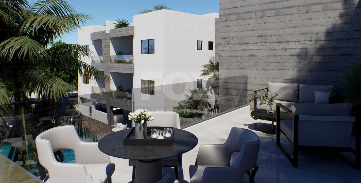 For sale three Bedroom Apartment for Sale in Kissonerga, Paphos  |  Modern Gated Development