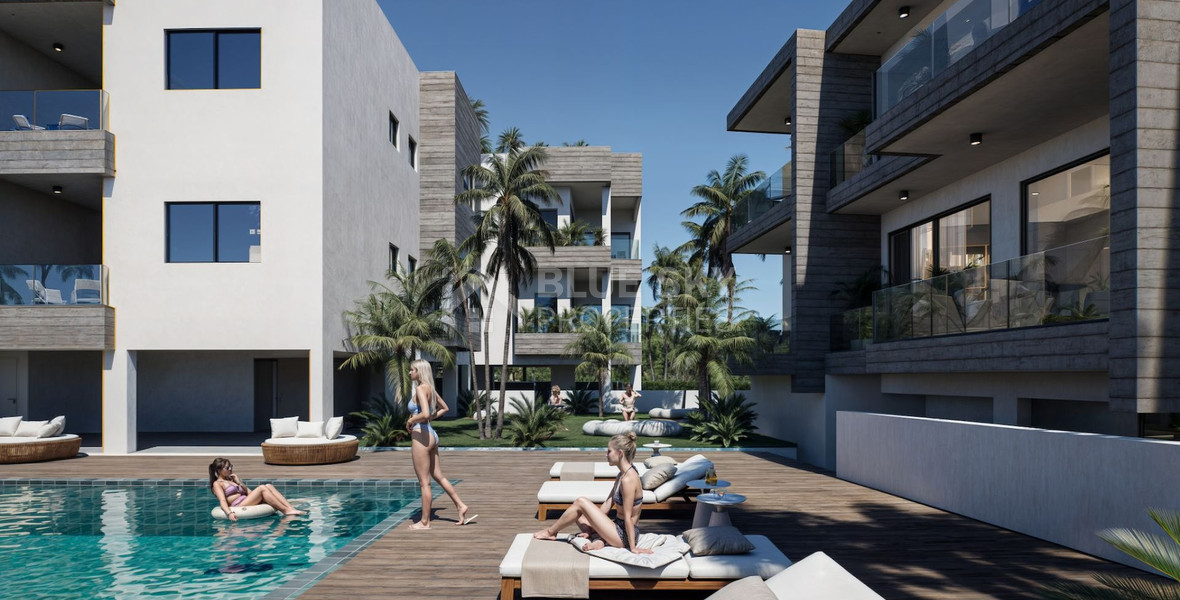 For sale three Bedroom Apartment for Sale in Kissonerga, Paphos  |  Modern Gated Development
