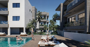 For sale three Bedroom Apartment for Sale in Kissonerga, Paphos  |  Modern Gated Development