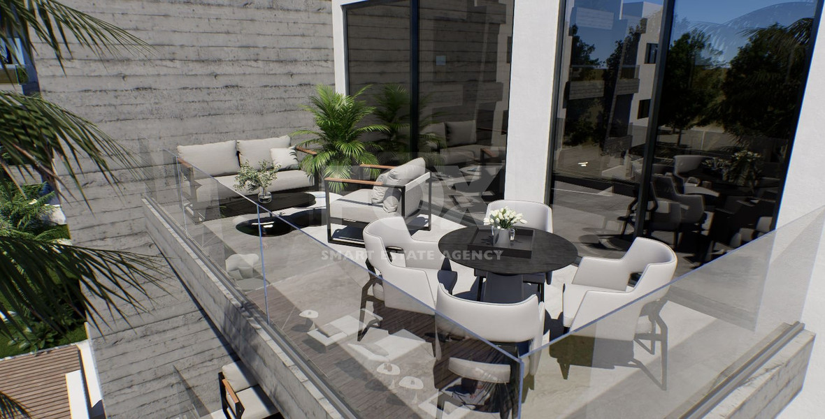 For sale three Bedroom Apartment for Sale in Kissonerga, Paphos  |  Modern Gated Development