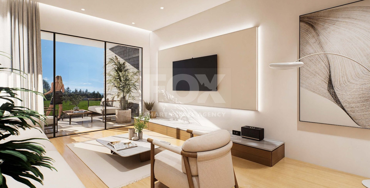 For sale three Bedroom Apartment for Sale in Kissonerga, Paphos  |  Modern Gated Development