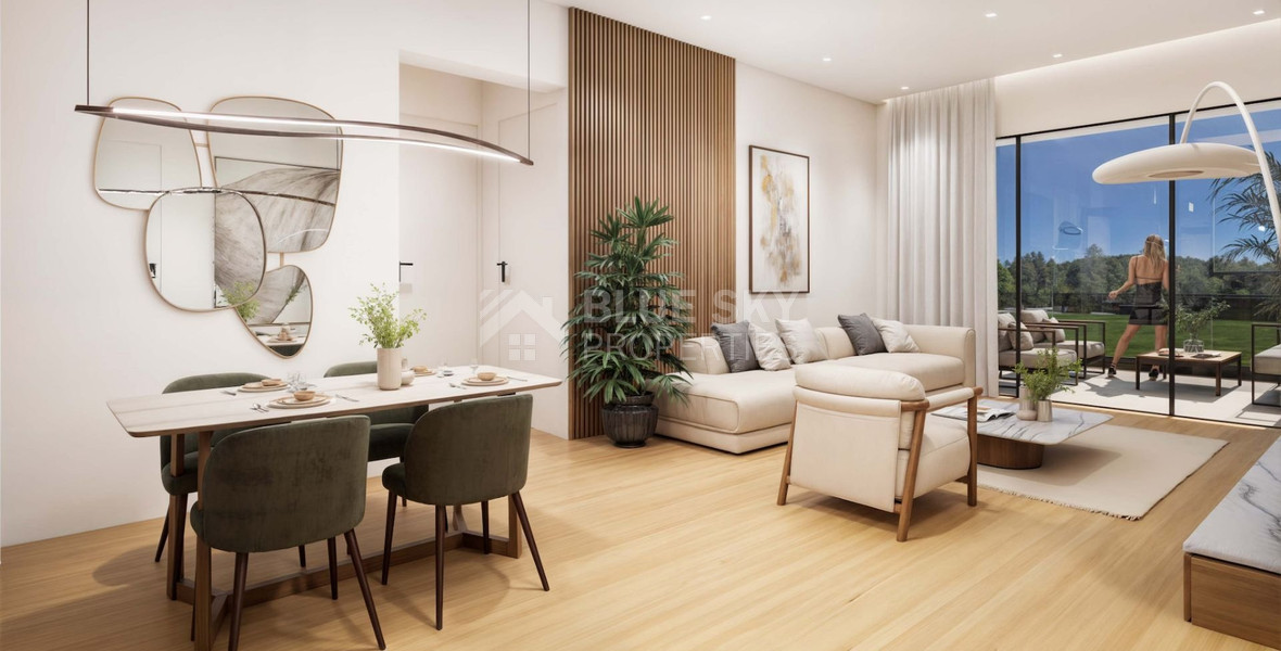 For sale three Bedroom Apartment for Sale in Kissonerga, Paphos  |  Modern Gated Development