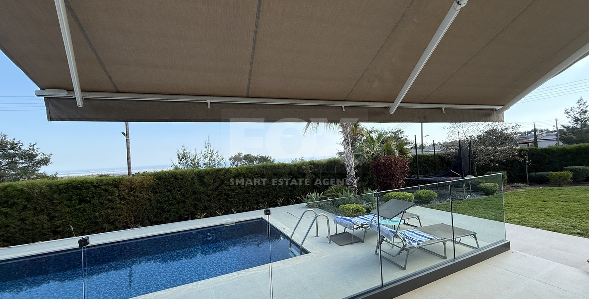 SALE: RESALE VILLA IN SOUNI WITH MATURE LANDSCAPED GARDENS FOR FULL PRIVACY AND SEA VIEWS-EXTERNAL MAIDS QUARTER.