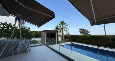 SALE: RESALE VILLA IN SOUNI WITH MATURE LANDSCAPED GARDENS FOR FULL PRIVACY AND SEA VIEWS-EXTERNAL MAIDS QUARTER.