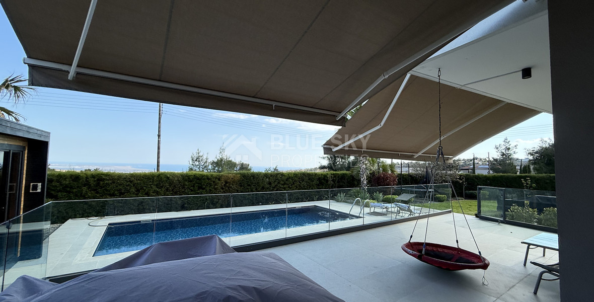 SALE: RESALE VILLA IN SOUNI WITH MATURE LANDSCAPED GARDENS FOR FULL PRIVACY AND SEA VIEWS-EXTERNAL MAIDS QUARTER.