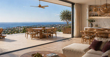 Luxury five bedroom villa with Sea View , for Sale in Tala, Paphos | An exceptional ,Mediterranean Living