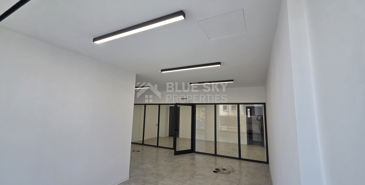 500m² Offices with 13 Removable Partitioned Rooms | Open-Plan Potential | Main Road Agios Nikolaos, Limassol