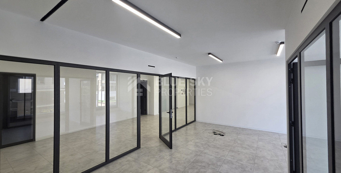 500m² Offices with 13 Removable Partitioned Rooms | Open-Plan Potential | Main Road Agios Nikolaos, Limassol