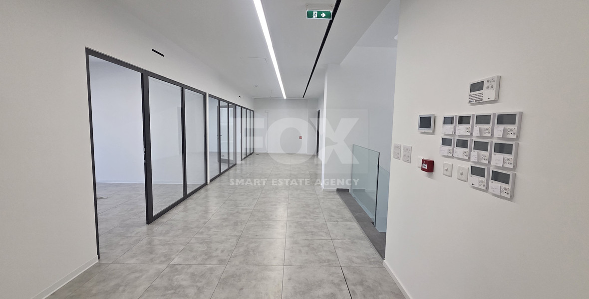 500m² Offices with 13 Removable Partitioned Rooms | Open-Plan Potential | Main Road Agios Nikolaos, Limassol