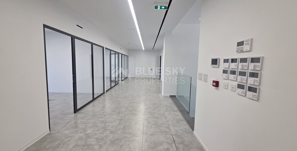 500m² Offices with 13 Removable Partitioned Rooms | Open-Plan Potential | Main Road Agios Nikolaos, Limassol
