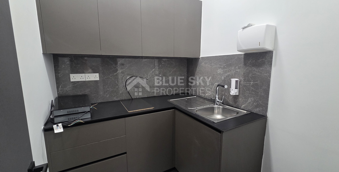 500m² Offices with 13 Removable Partitioned Rooms | Open-Plan Potential | Main Road Agios Nikolaos, Limassol