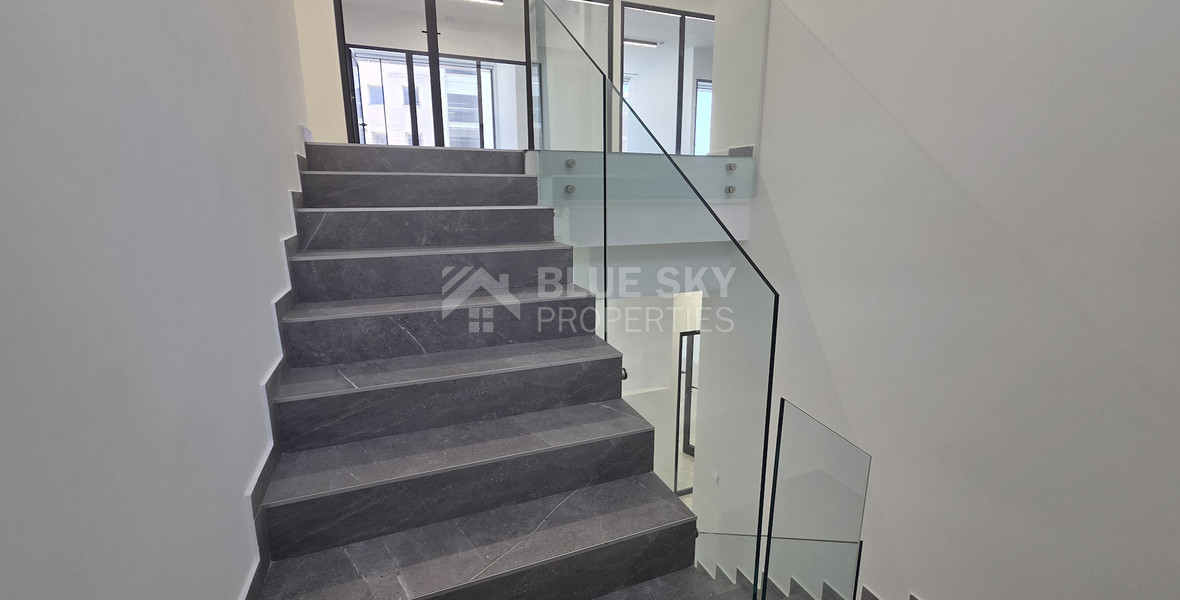 500m² Offices with 13 Removable Partitioned Rooms | Open-Plan Potential | Main Road Agios Nikolaos, Limassol