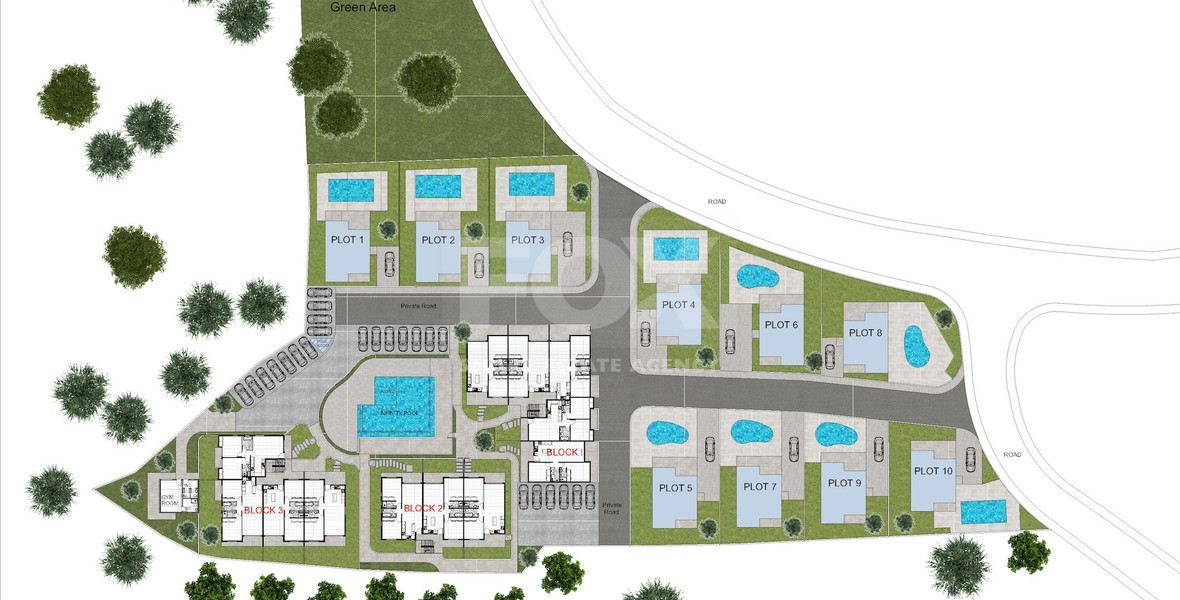 Entire Apartment Block -  Eight Units Two-Bedroom, Two-Bathroom in Prodromi , Polis Chrysochous for sale