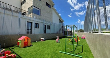 DETACHED FOUR BEDROOM VILLA WITH OFFICE/FIFTH BEDROOM, SEPARATE GUEST HOUSE, SEPARATE MAIDS QUARTER, CHILDRENS PLAYGROUND.