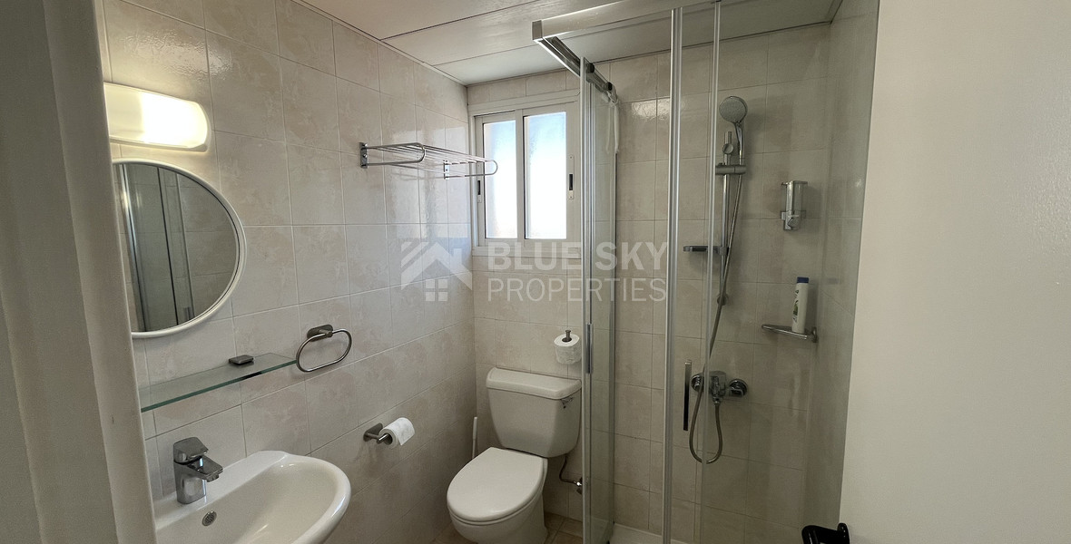 Fully Furnished 1-Bed Apartment with Roof Garden in Kapsalos