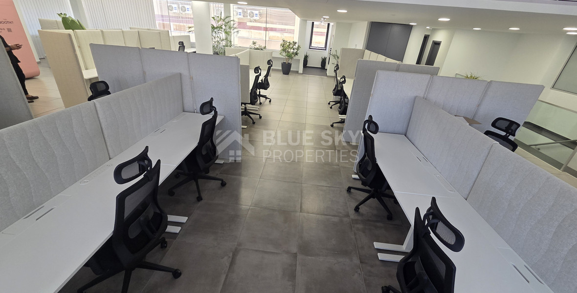 Offices 824m² Open-Plan and closed offices | Main Road Agios Nikolaos, Limassol