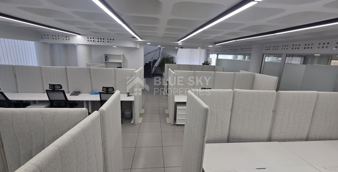 Offices 824m² Open-Plan and closed offices | Main Road Agios Nikolaos, Limassol