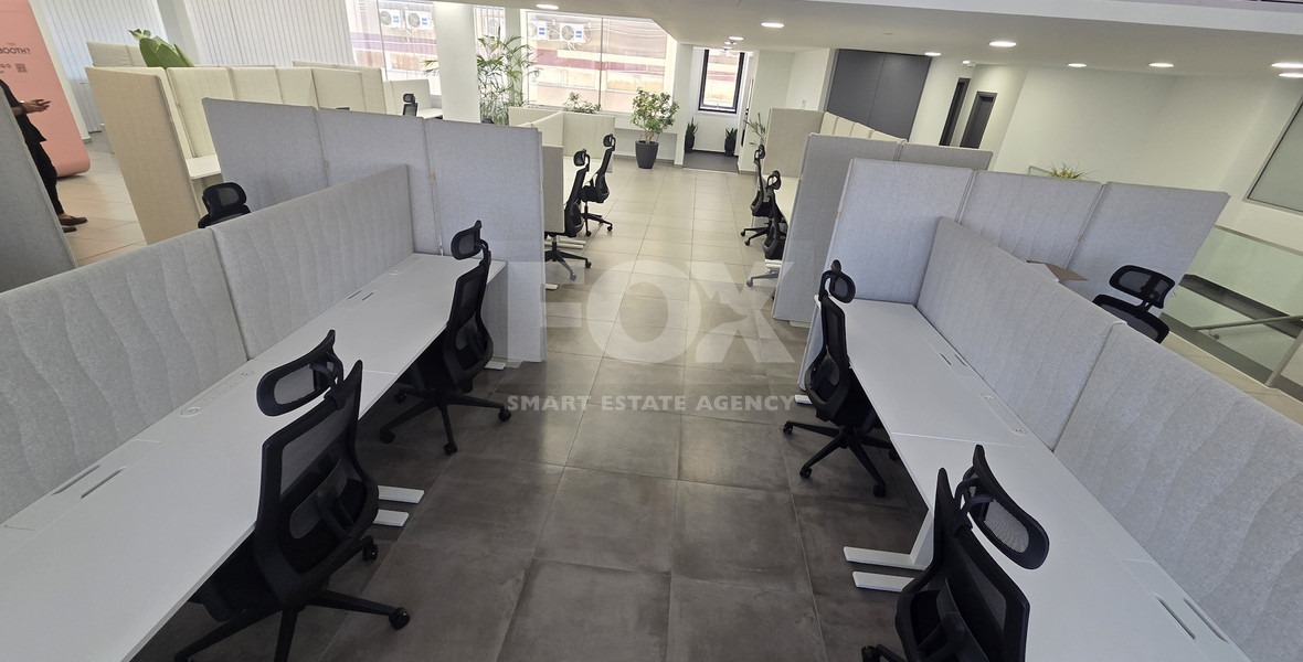 Offices 1324m²  | Open-Plan Potential and closed offices | Main Road Agios Nikolaos, Limassol