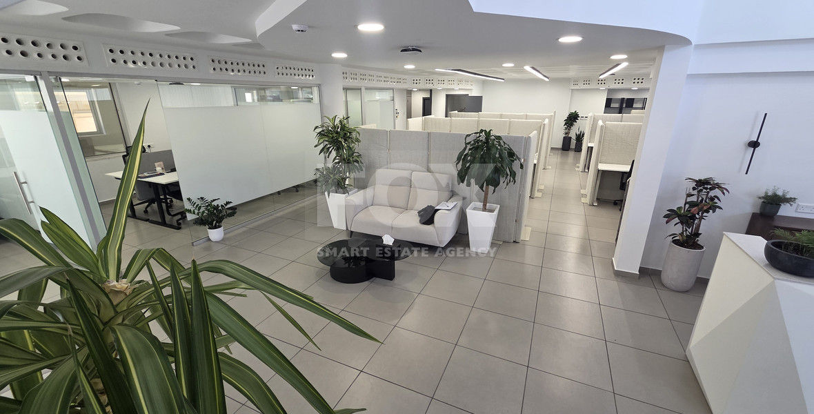 Offices 1324m²  | Open-Plan Potential and closed offices | Main Road Agios Nikolaos, Limassol