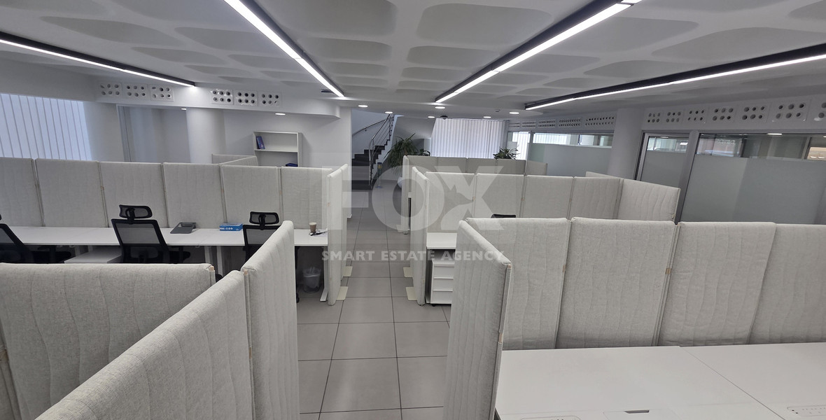 Offices 1324m²  | Open-Plan Potential and closed offices | Main Road Agios Nikolaos, Limassol