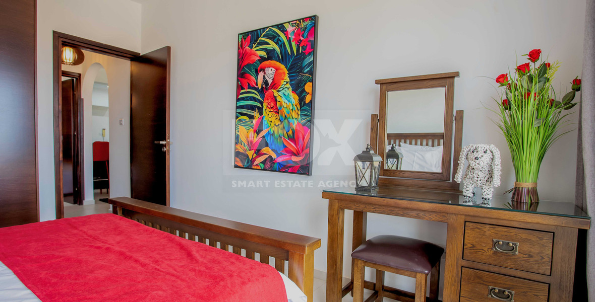 Seaview Furnished two bedroom Apartment in Kissonerga for rent