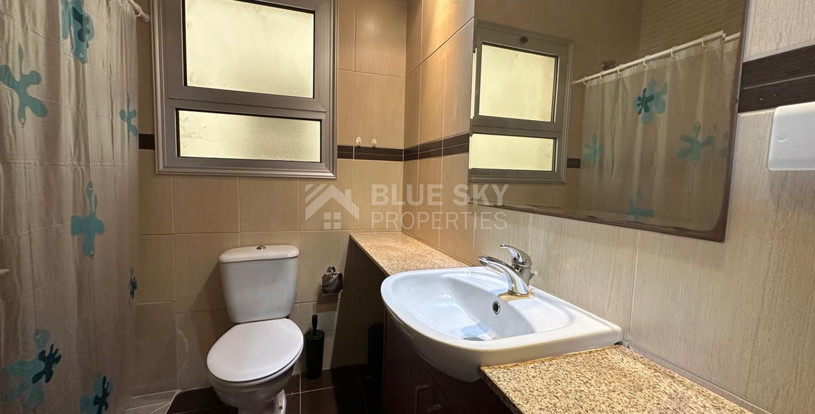 Spacious Two-Bedroom Apartment for Rent in Kato Polemidia, Limassol