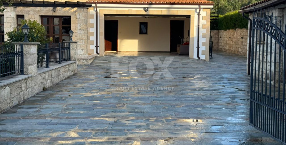 Five bedroom Luxury  Stone Villa for Rent in Simou Village,  with unparalleled pool view , sea and Mountain Views