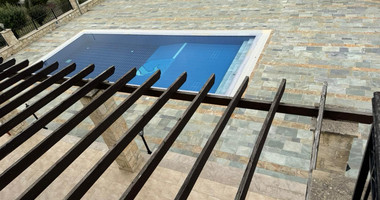 Five bedroom Luxury  Stone Villa for Rent in Simou Village,  with unparalleled pool view , sea and Mountain Views