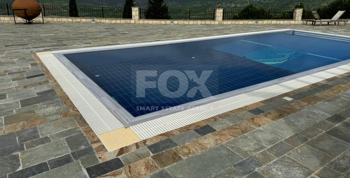 Five bedroom Luxury  Stone Villa for Rent in Simou Village,  with unparalleled pool view , sea and Mountain Views
