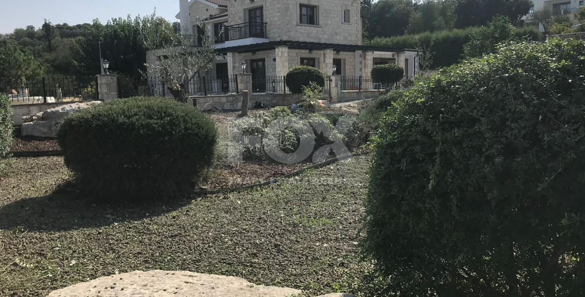 Five bedroom Luxury  Stone Villa for Rent in Simou Village,  with unparalleled pool view , sea and Mountain Views
