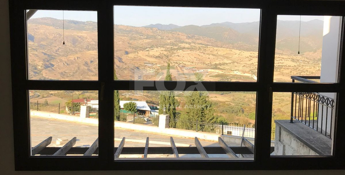 Five bedroom Luxury  Stone Villa for Rent in Simou Village,  with unparalleled pool view , sea and Mountain Views