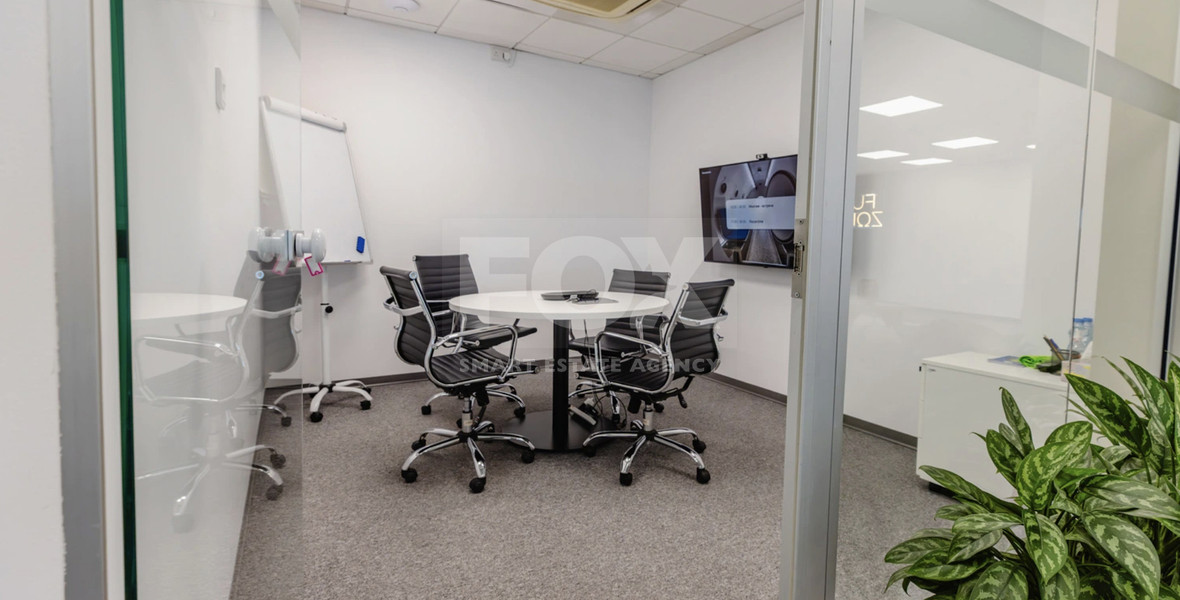Premium Fully Furnished Office Space for Rent – Agios Athanasios, Limassol