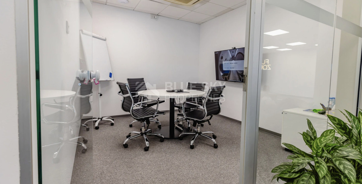 Premium Fully Furnished Office Space for Rent – Agios Athanasios, Limassol
