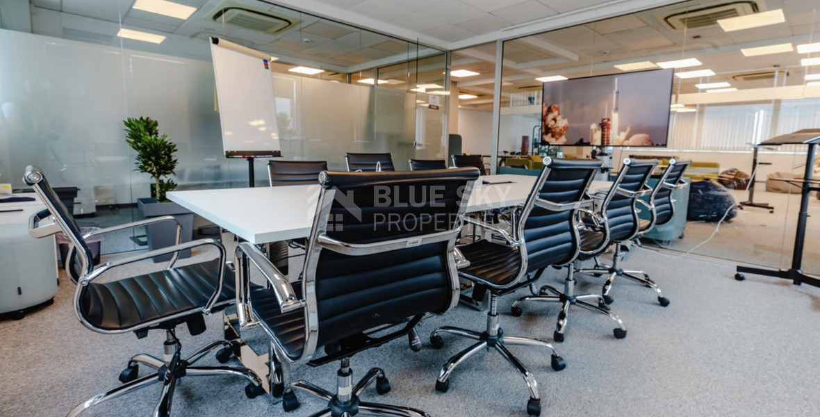 Premium Fully Furnished Office Space for Rent – Agios Athanasios, Limassol