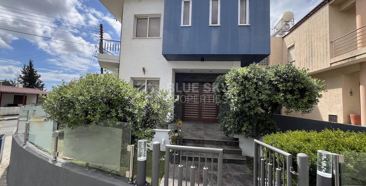 Beautiful Four Bedroom House for Sale with Large Yard in Kato Polemidia
