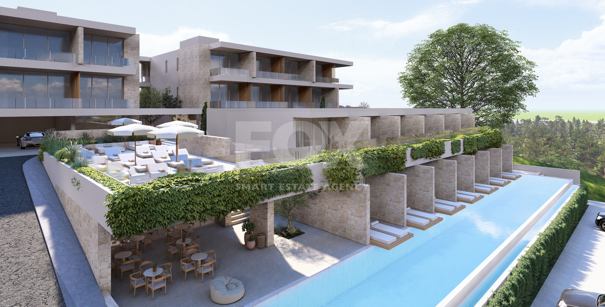 First Floor Side Sea View Studio for Sale in Kissonerga Paphos | Coastal Resort Apartment Cyprus