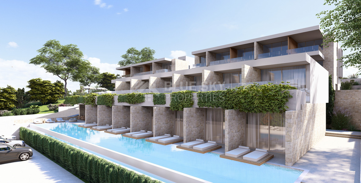 First Floor Side Sea View Studio for Sale in Kissonerga Paphos | Coastal Resort Apartment Cyprus