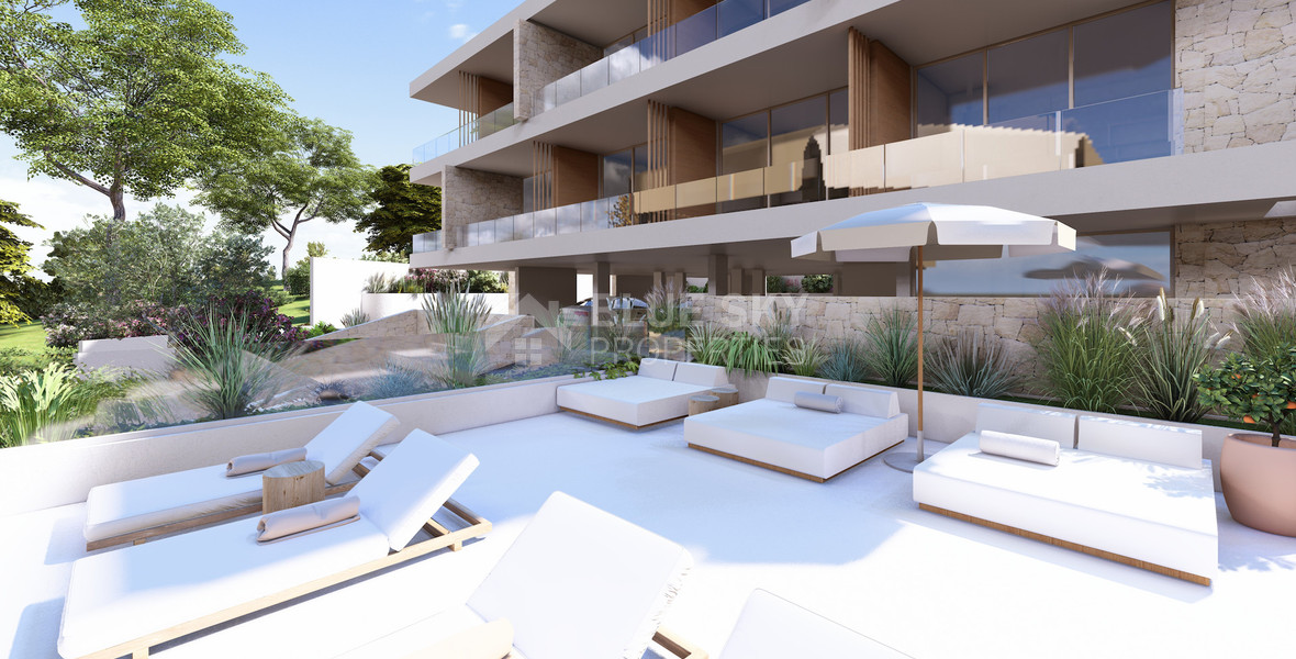 Side Sea View Studio for Sale in Kissonerga Paphos | First Floor Coastal Apartment