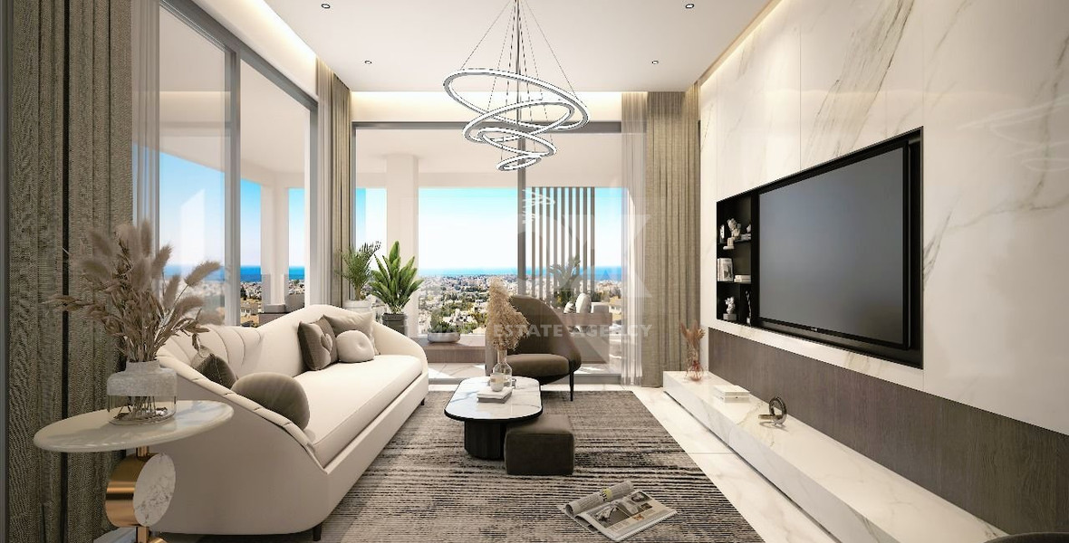 Modern One Bedroom Apartment in Boutique Residence in Central Paphos for sale