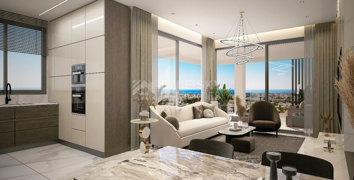 Modern One Bedroom Apartment in Boutique Residence in Central Paphos for sale