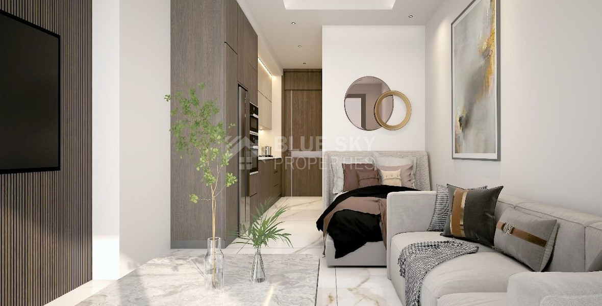 Modern One Bedroom Apartment in Boutique Residence in Central Paphos for sale
