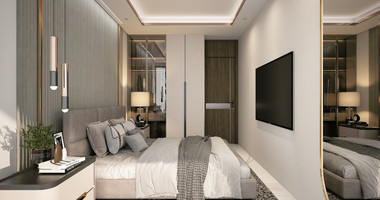 Luxury three bedrooms apartment in Paphos Center