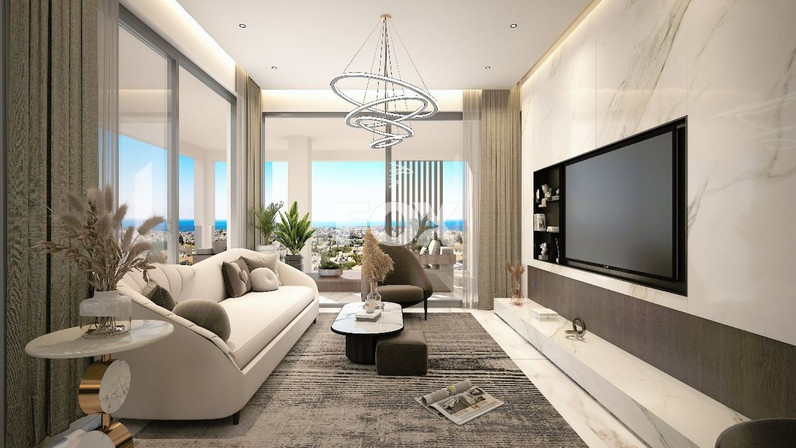 3-bedroom apartments for sale 105 m² in Pafos, Paphos, Cyprus